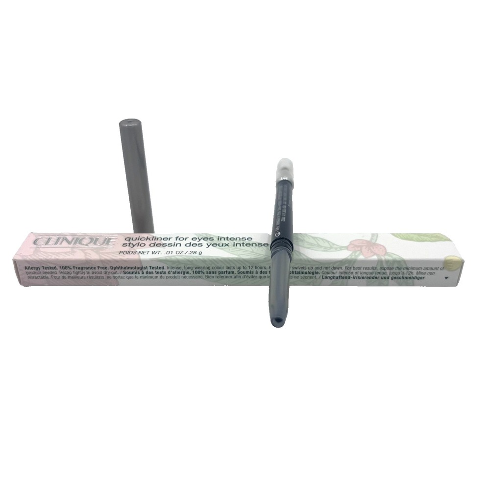 Clinique Quickliner For Eyes Intense Pencil Liner 09 Intense Ebony New